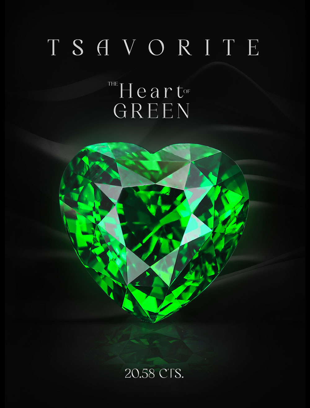 Tsavorite Heart of Green