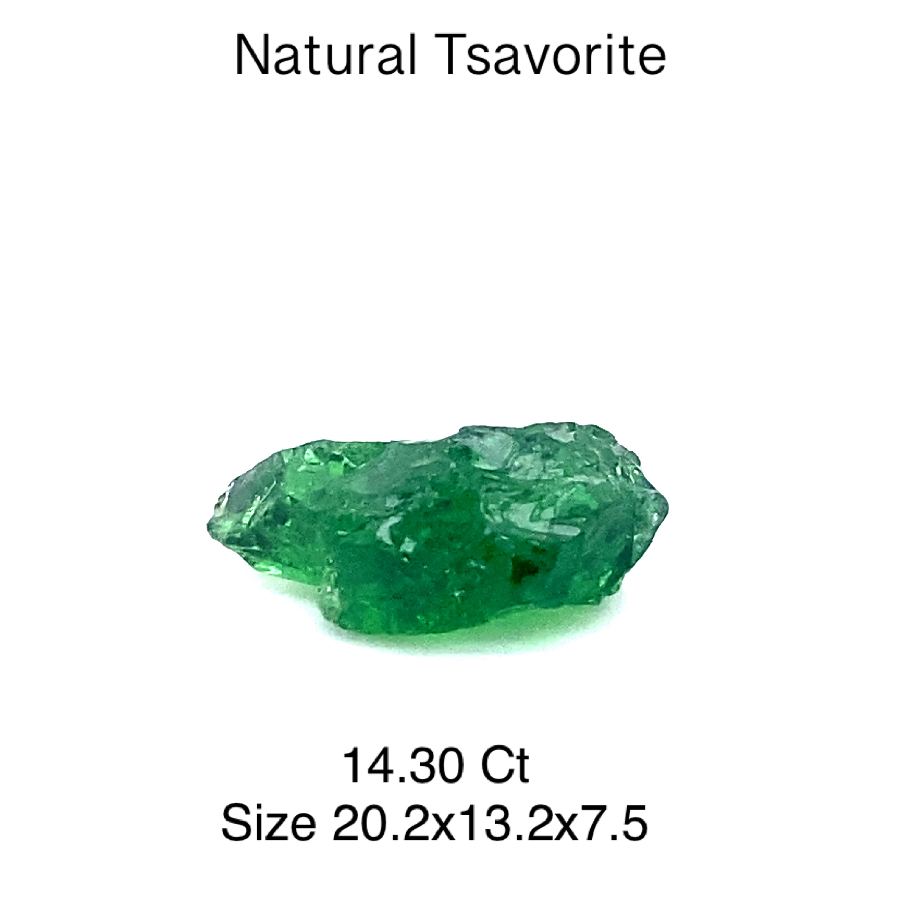 Natural Tsavorite Garnet Rough TS01