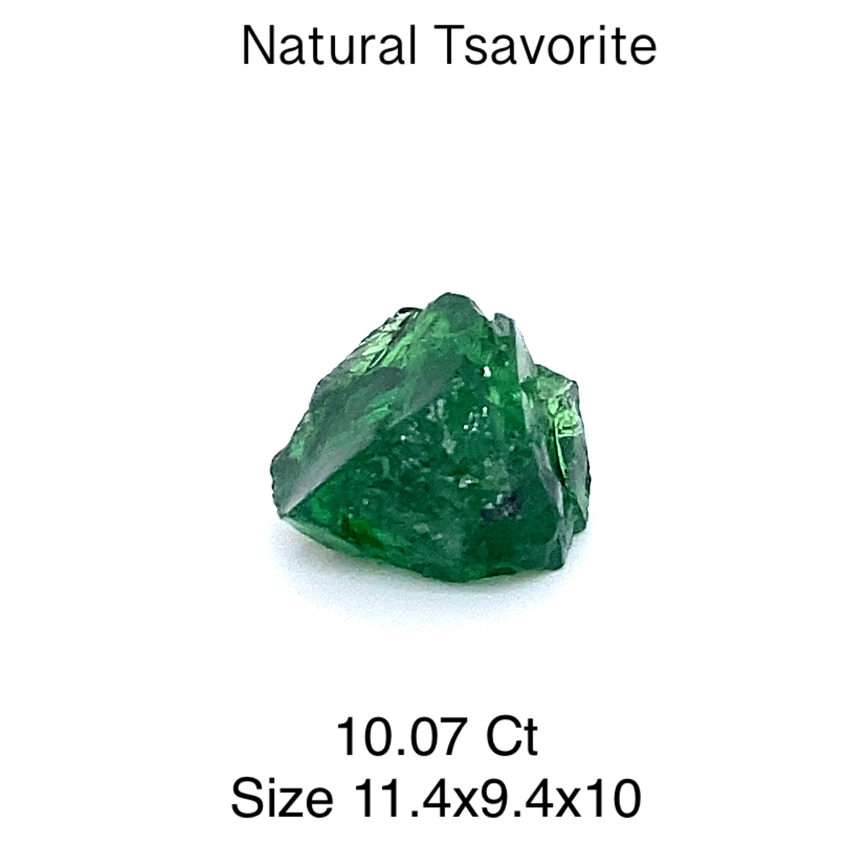 Natural Tsavorite Garnet Rough TS13