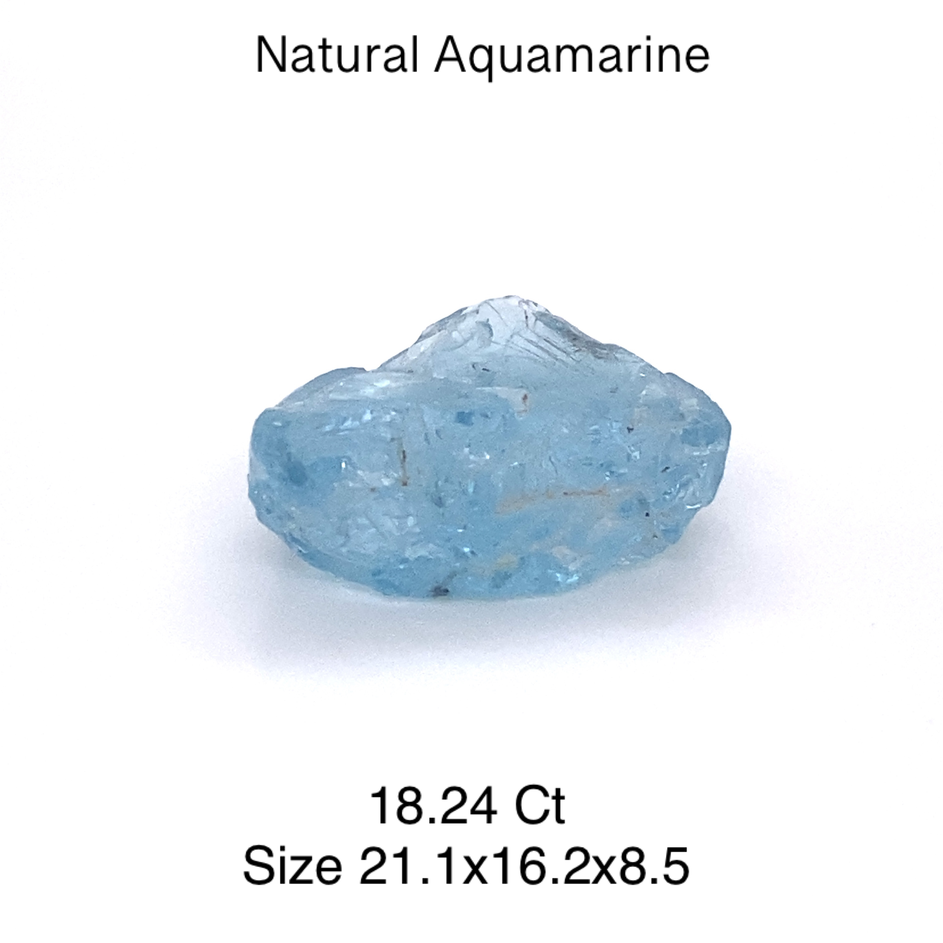 Natural Aquamarine Gemstone Rough AQ02