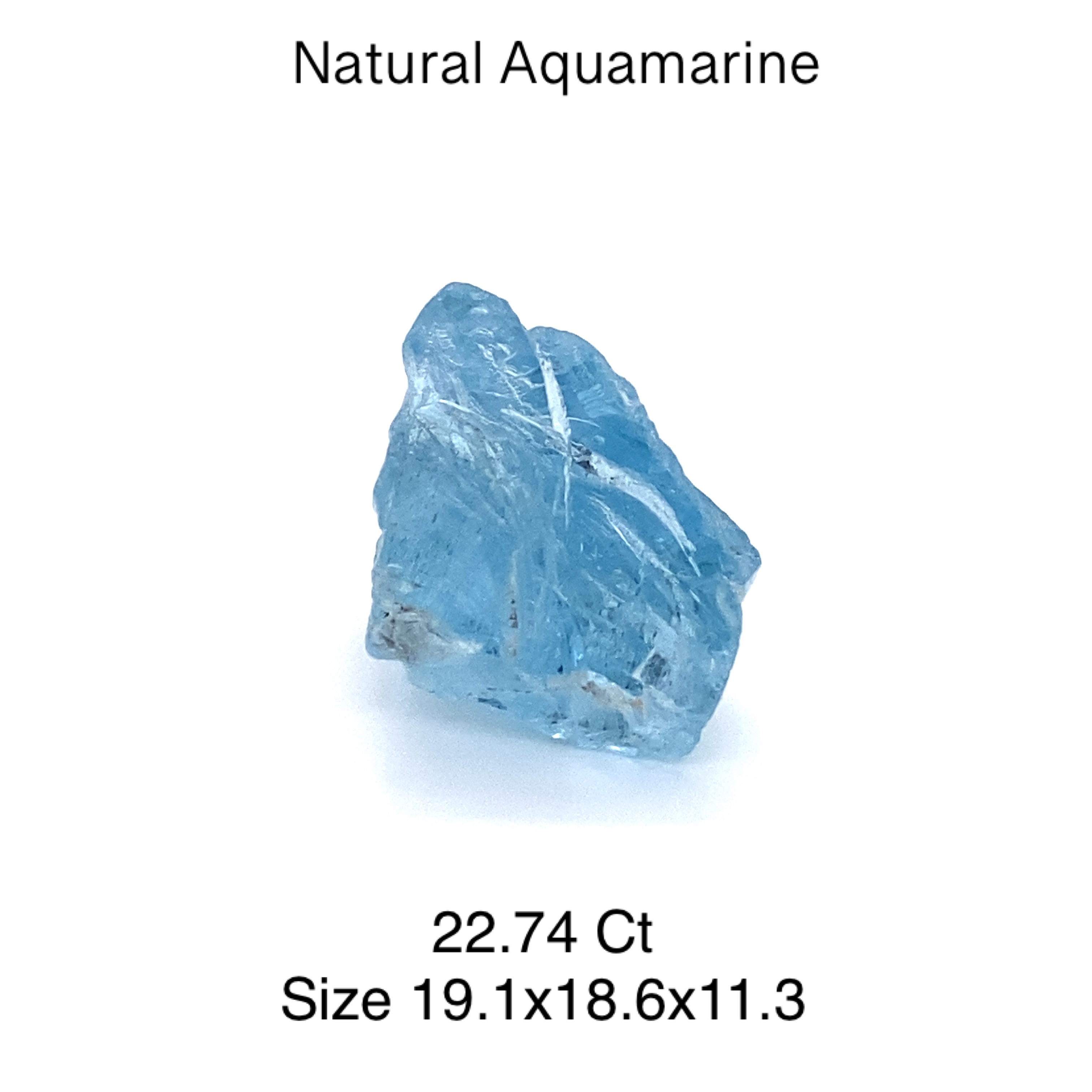 Natural Aquamarine Gemstone Rough AQ05