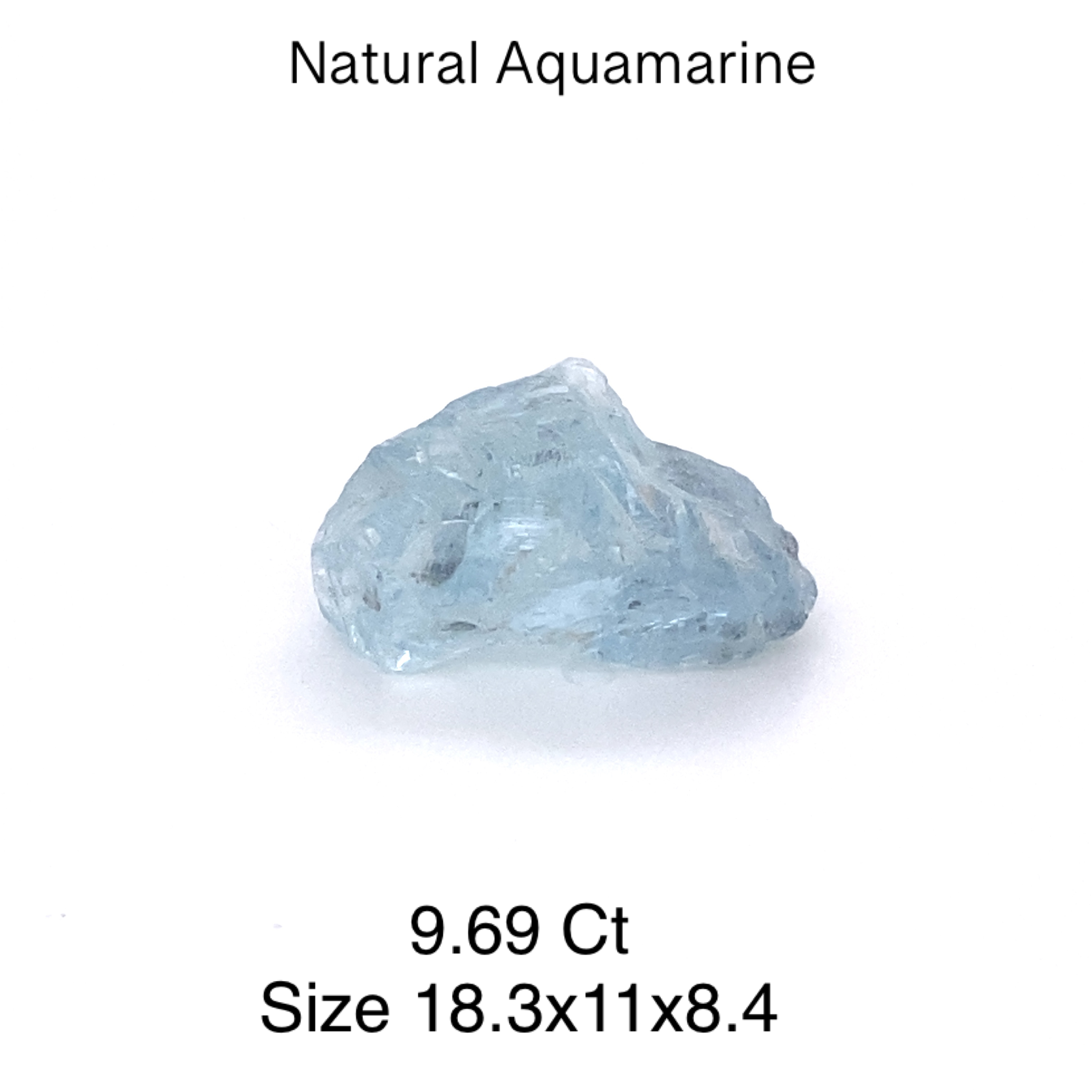 Natural Aquamarine Gemstone Rough AQ11