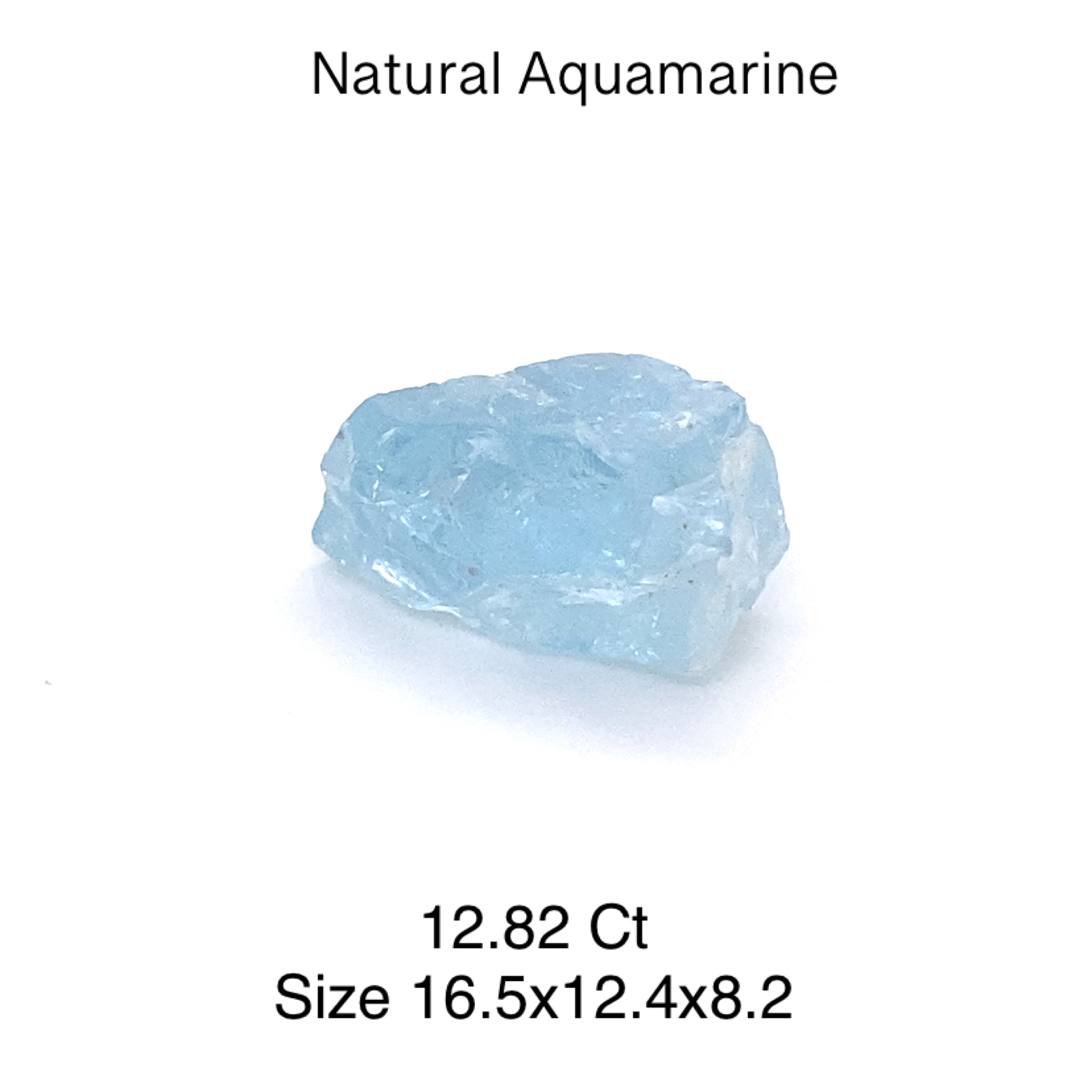 Natural Aquamarine Gemstone Rough AQ12