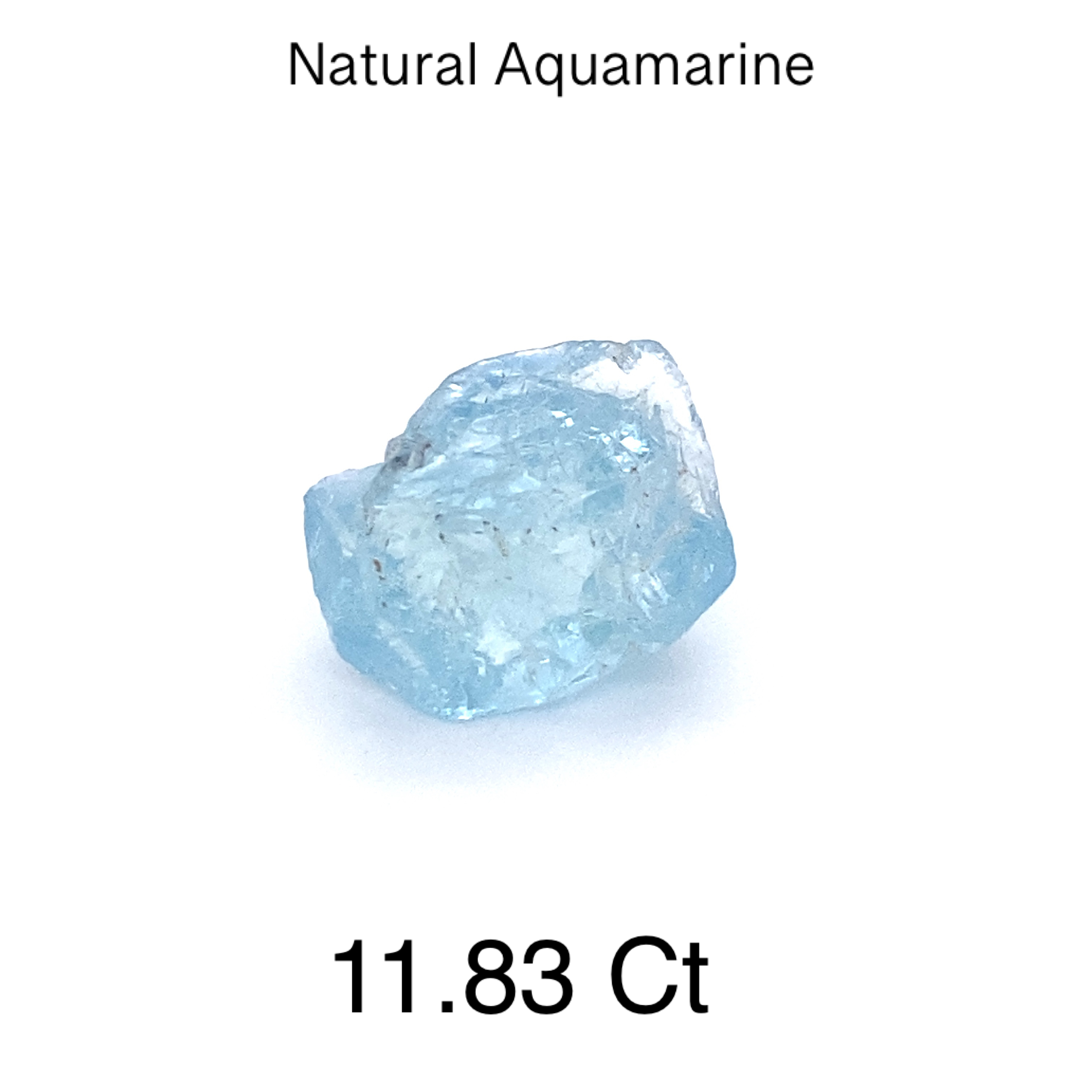 Natural Aquamarine Gemstone Rough AQ06
