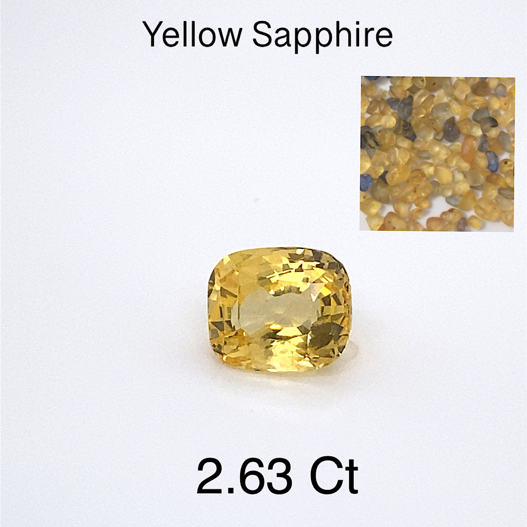 Beautiful Natural Yellow Sapphire YS03