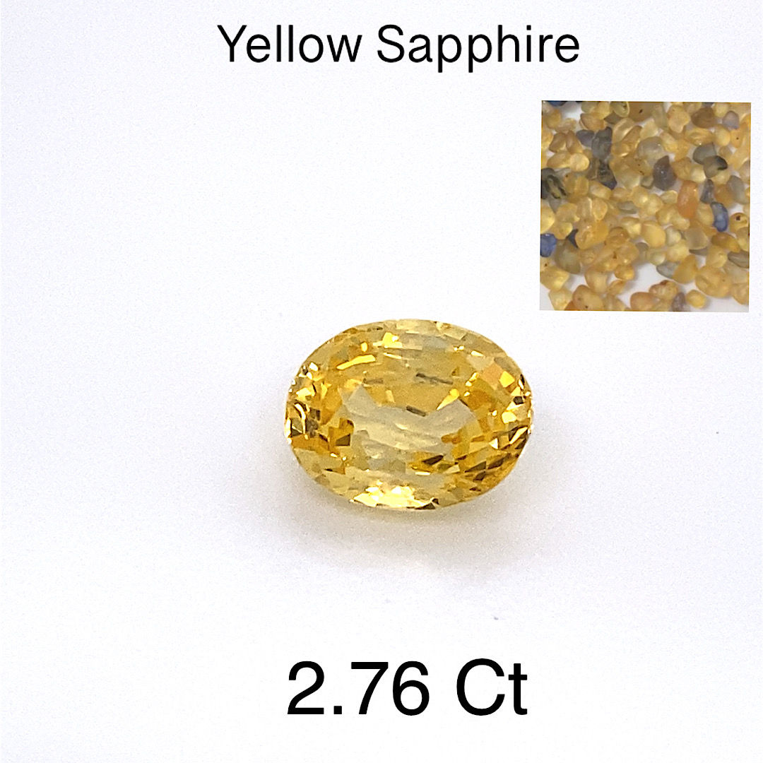 Beautiful Natural Yellow Sapphire YS02
