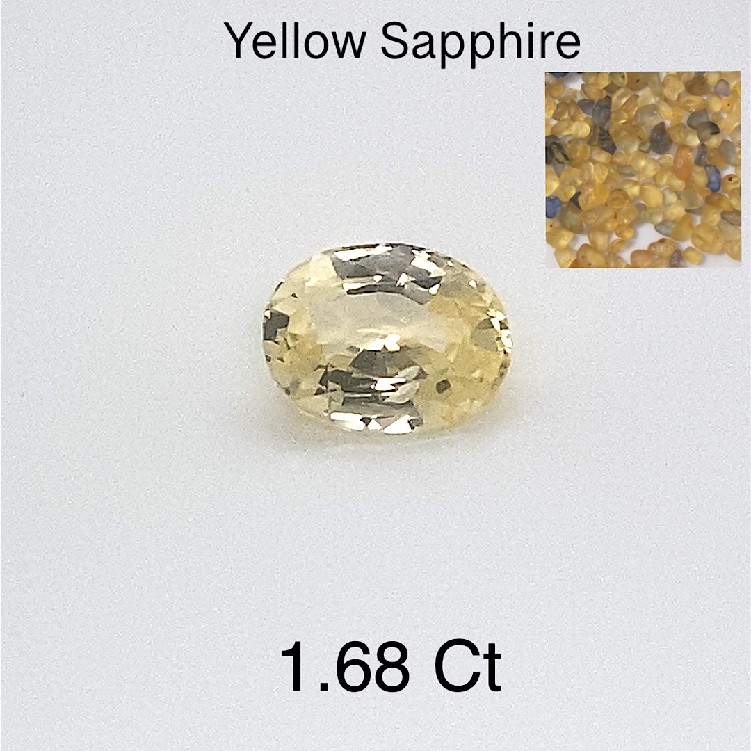 Beautiful Natural Yellow Sapphire YS04