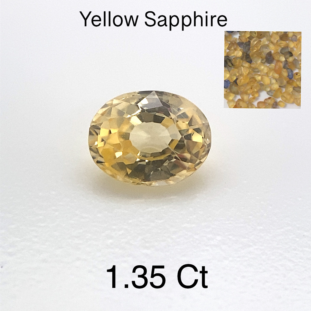 Beautiful Natural Yellow Sapphire YS06