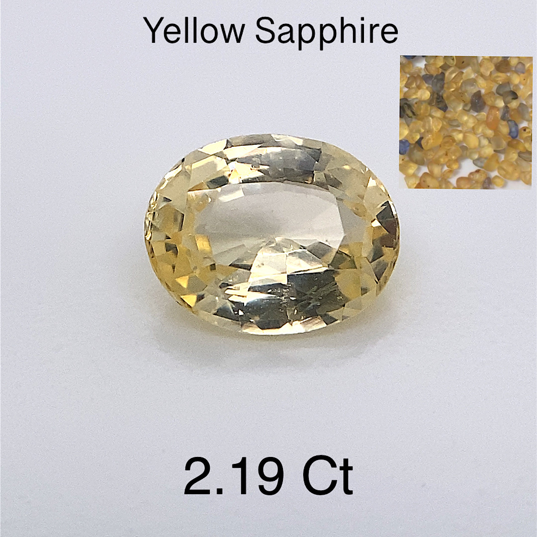 Beautiful Natural Yellow Sapphire YS07