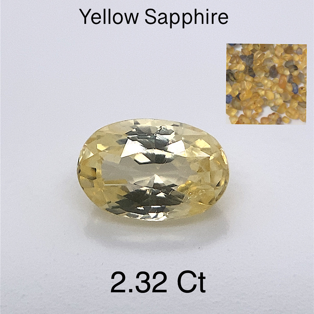 Beautiful Natural Yellow Sapphire YS08