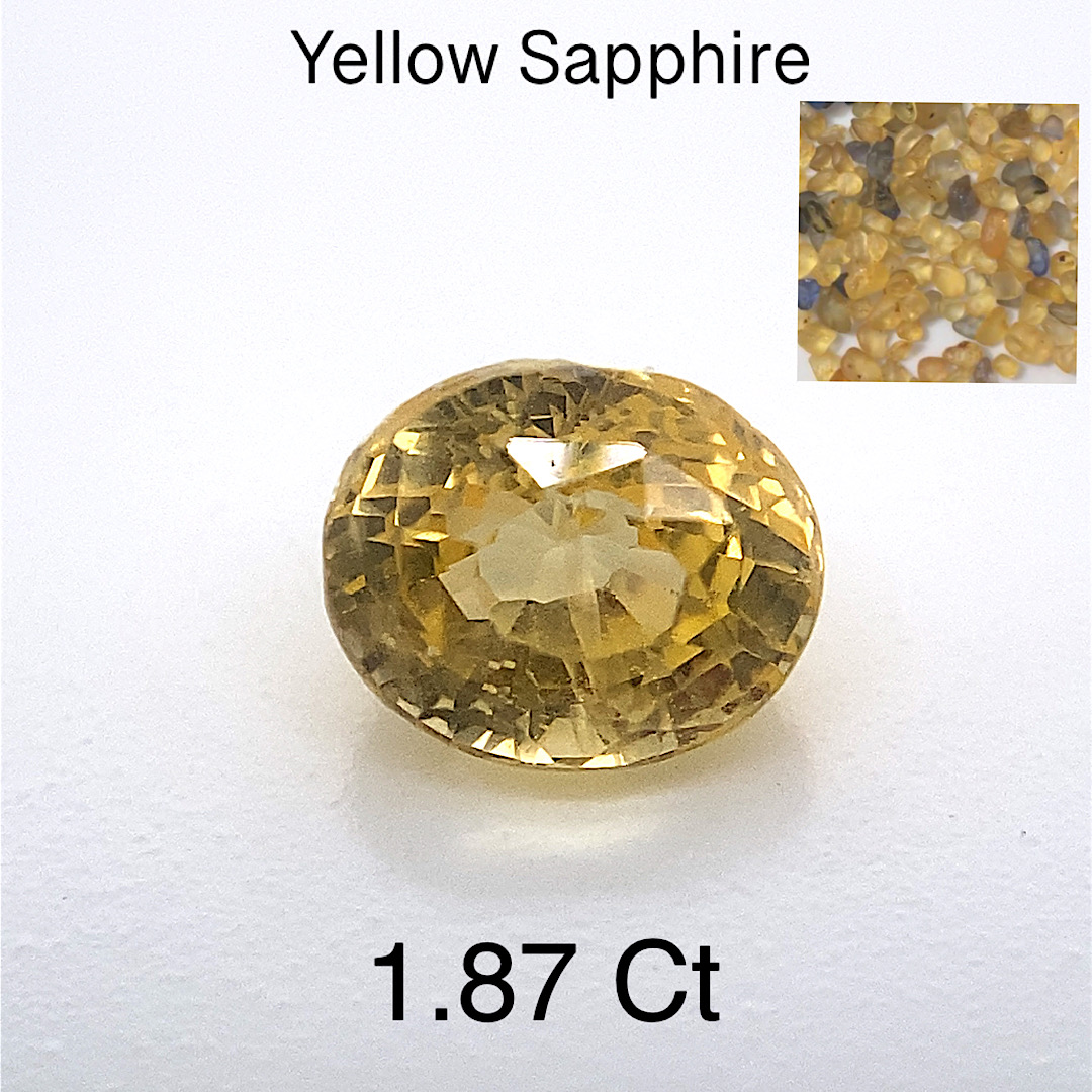Beautiful Natural Yellow Sapphire YS09