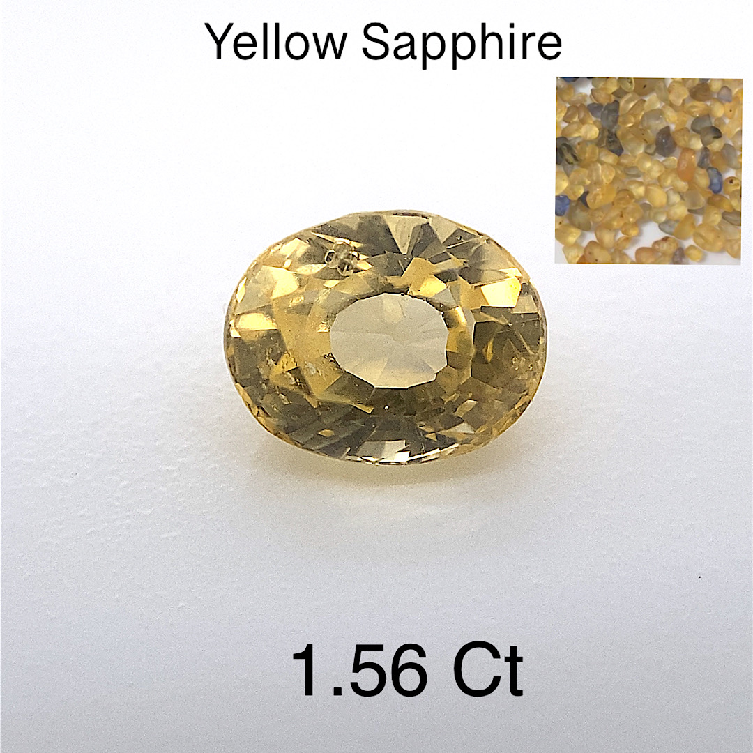 Beautiful Natural Yellow Sapphire YS10