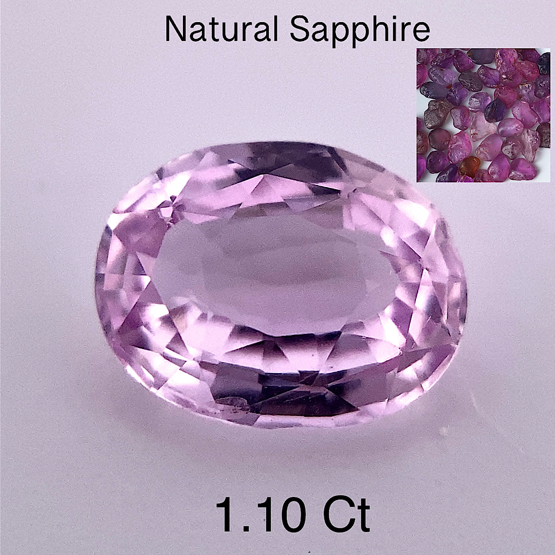Natural Soft Pink Sapphire SP36