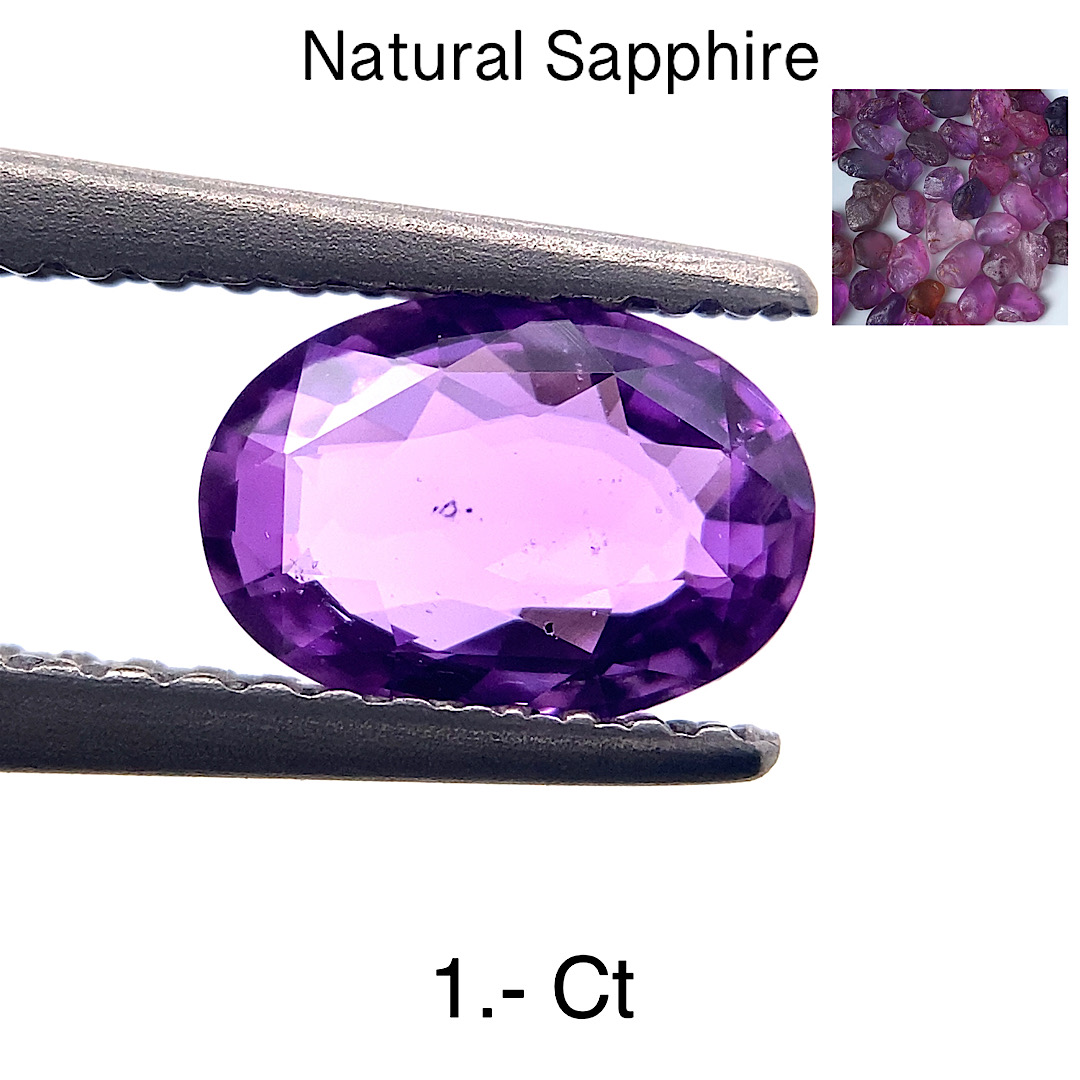 Natural Pink-Violet Sapphire SP21
