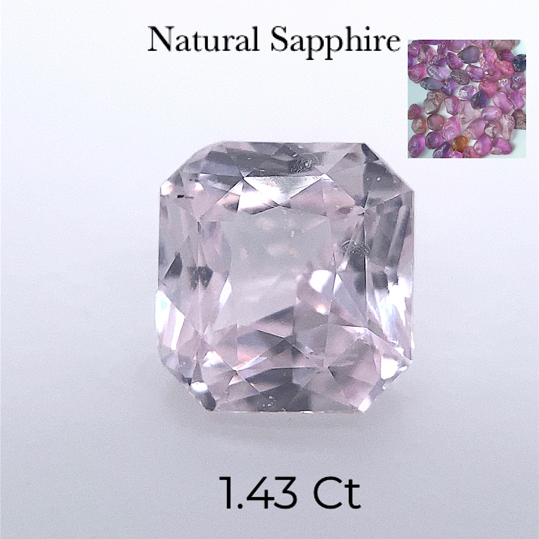 Natural Soft Pink Sapphire SP58