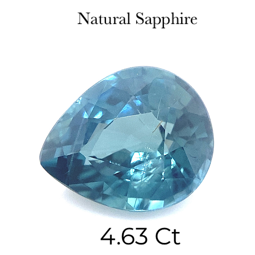 Natural Sapphire Green/Blue SP72