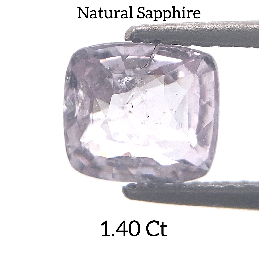 Natural Sapphire Soft Pink SP17