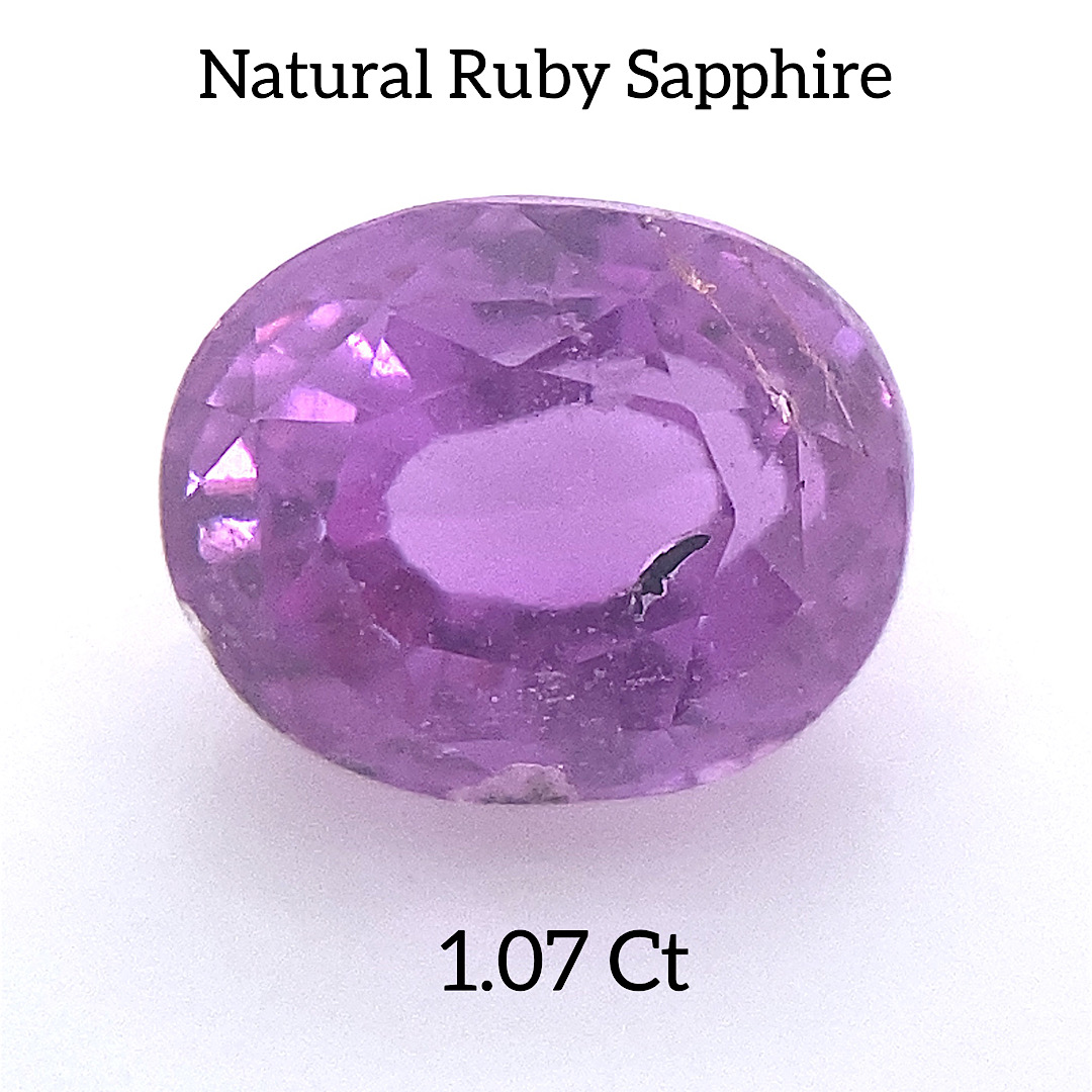 Natural Pink Ruby Sapphire SP90