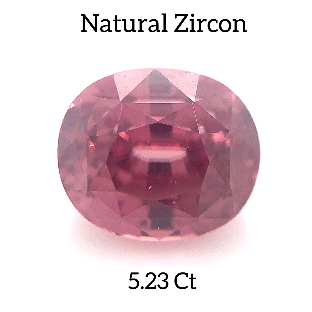 Natural Purple Zircon ZC01