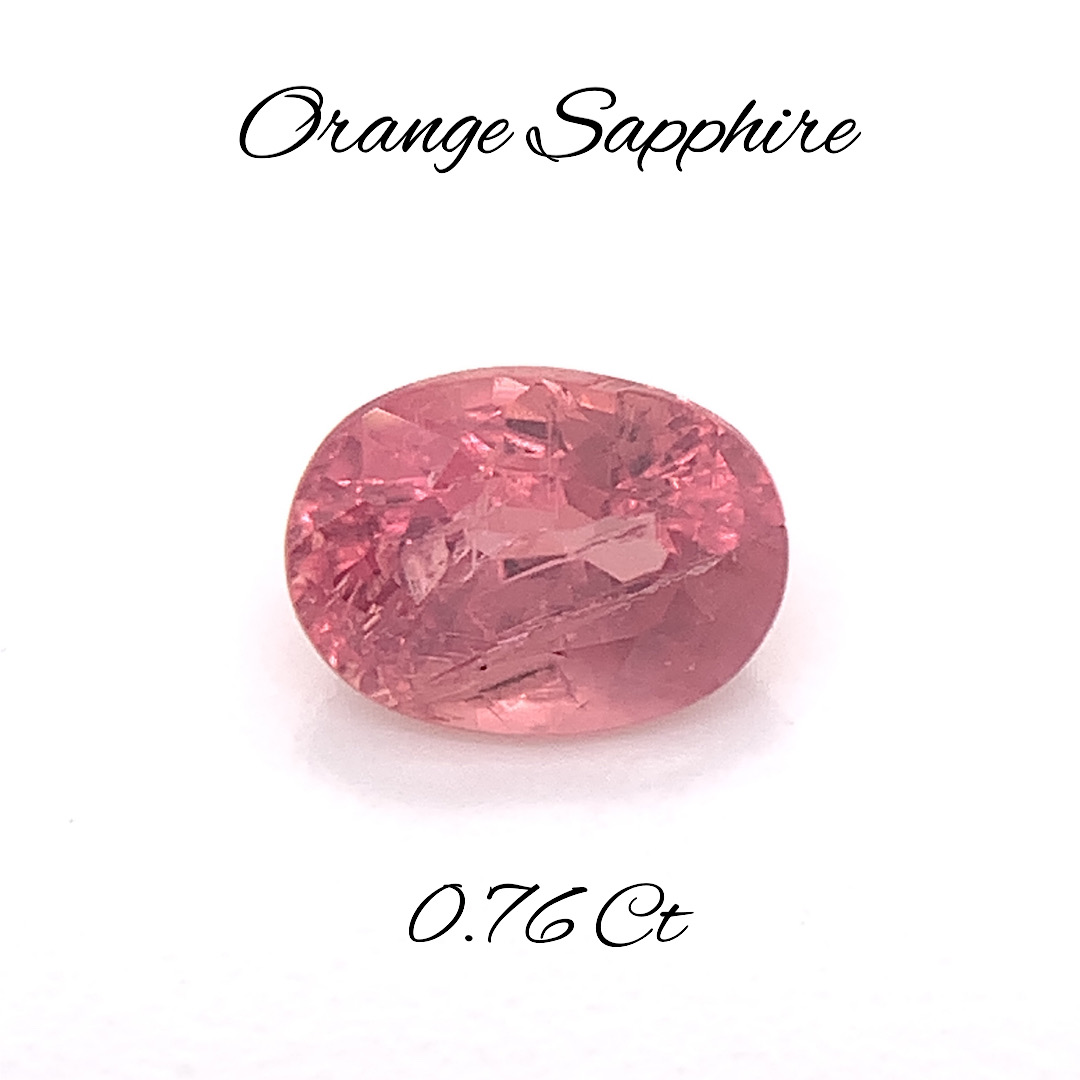 Natural Orange Sapphire SP143