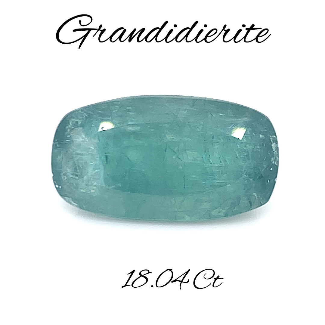 Natural Rare Green Grandidierite Gemstone GD03