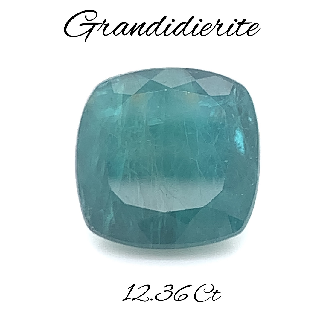 Natural Rare Green Grandidierite Gemstone GD04