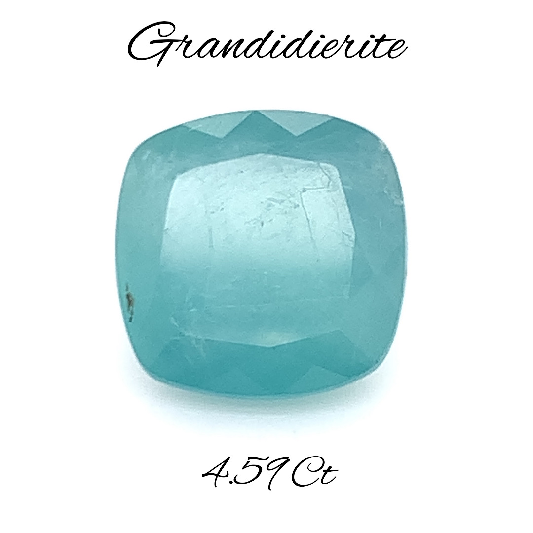 Natural Rare Green Grandidierite Gemstone GD09