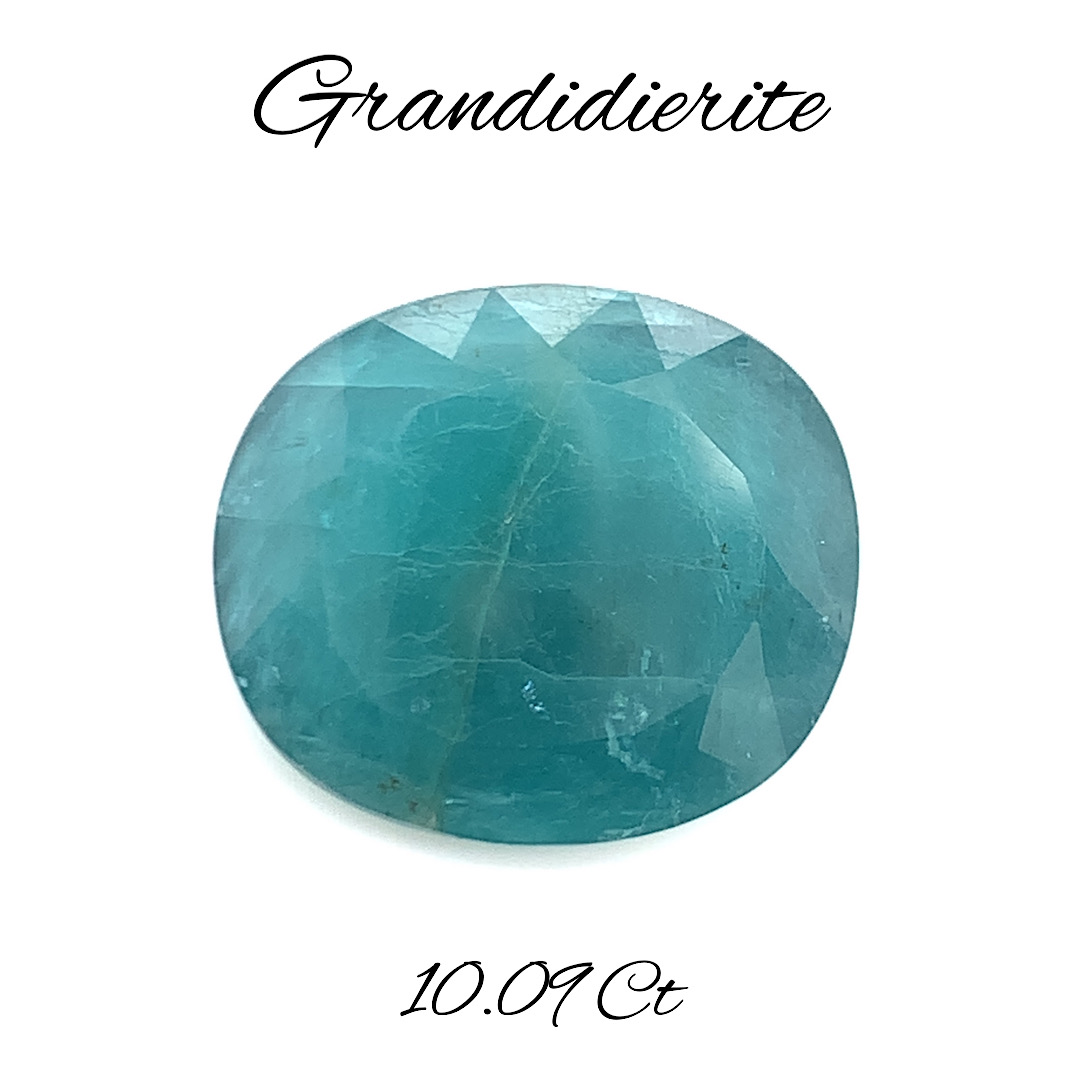 Natural Rare Green Grandidierite Gemstone GD15