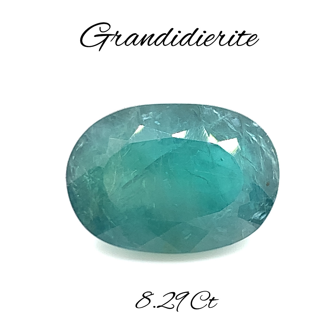 Natural Rare Green Grandidierite Gemstone GD18