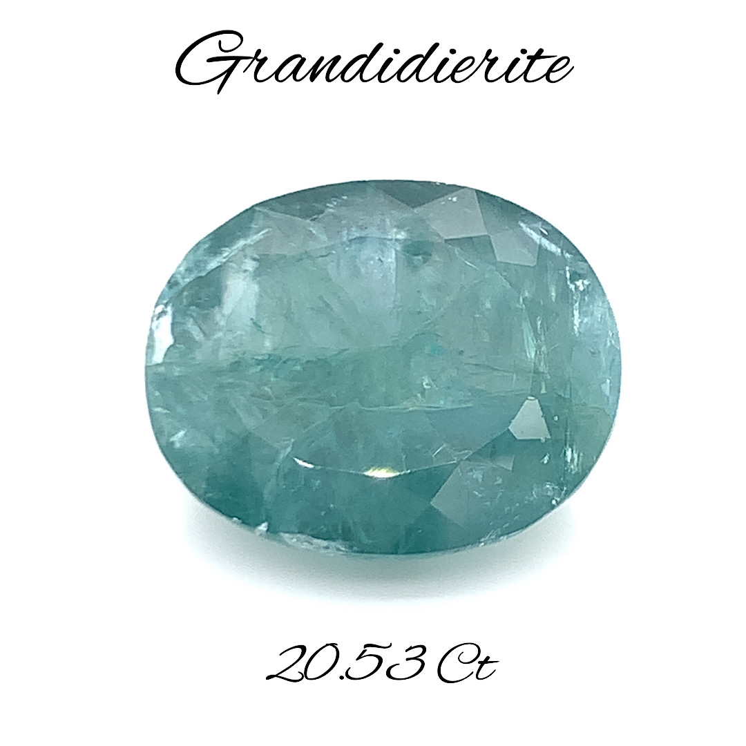 Natural Rare Green Grandidierite Gemstone GD20