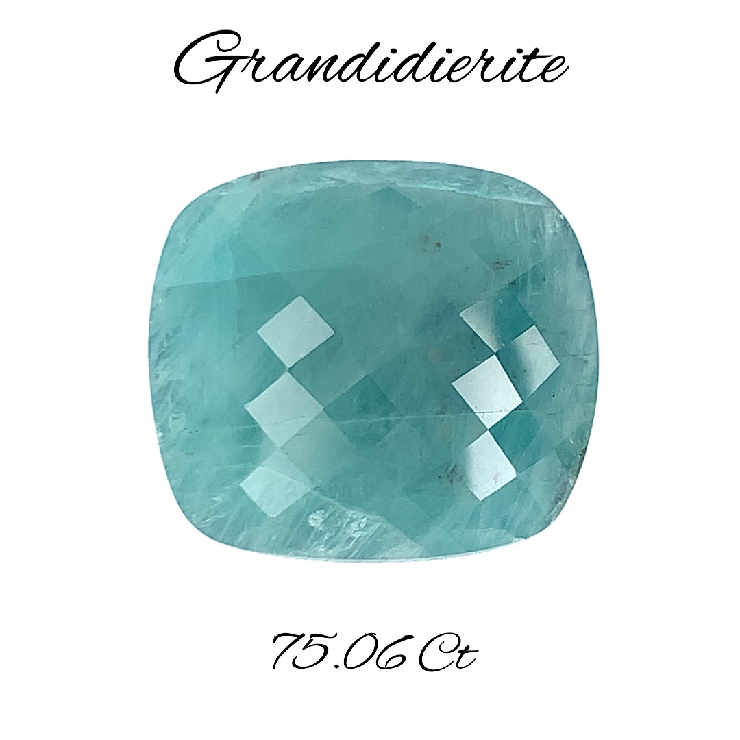 Natural Rare Green Grandidierite Gemstone GD22