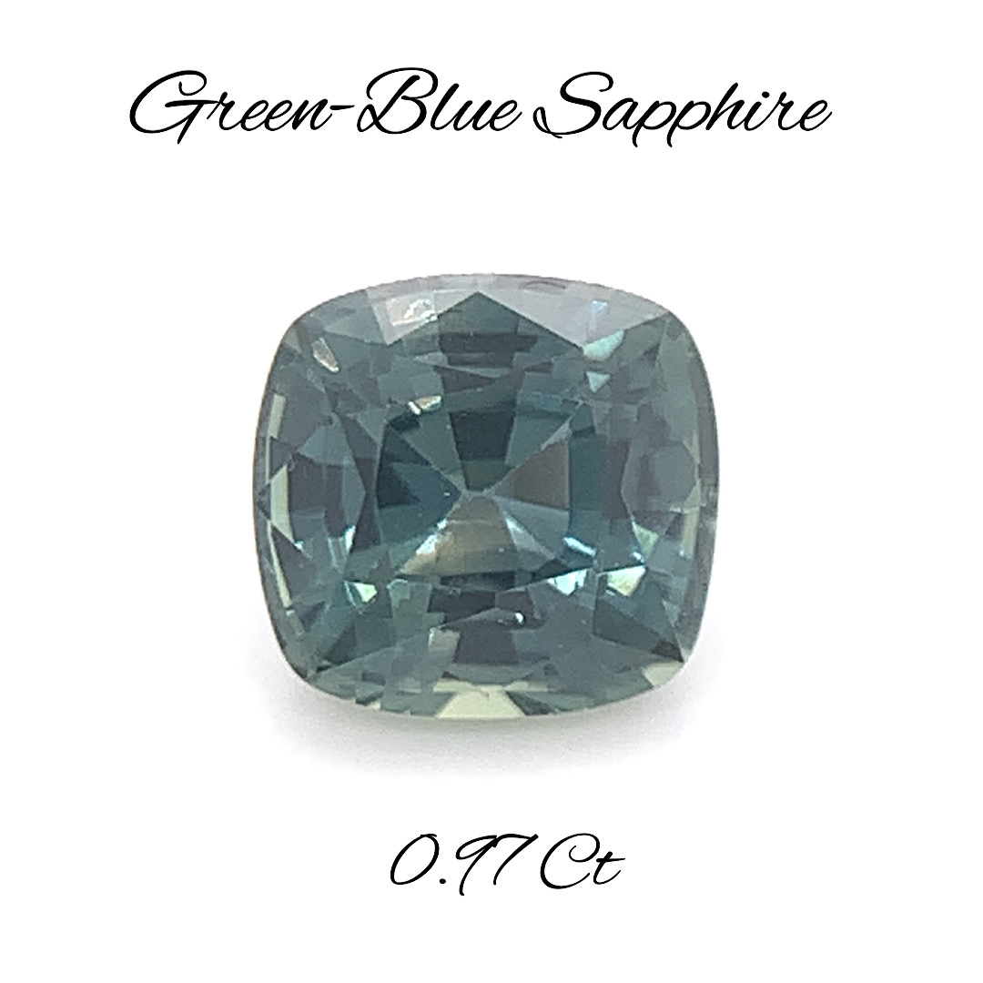 Natural Green Blue Sapphire SP160