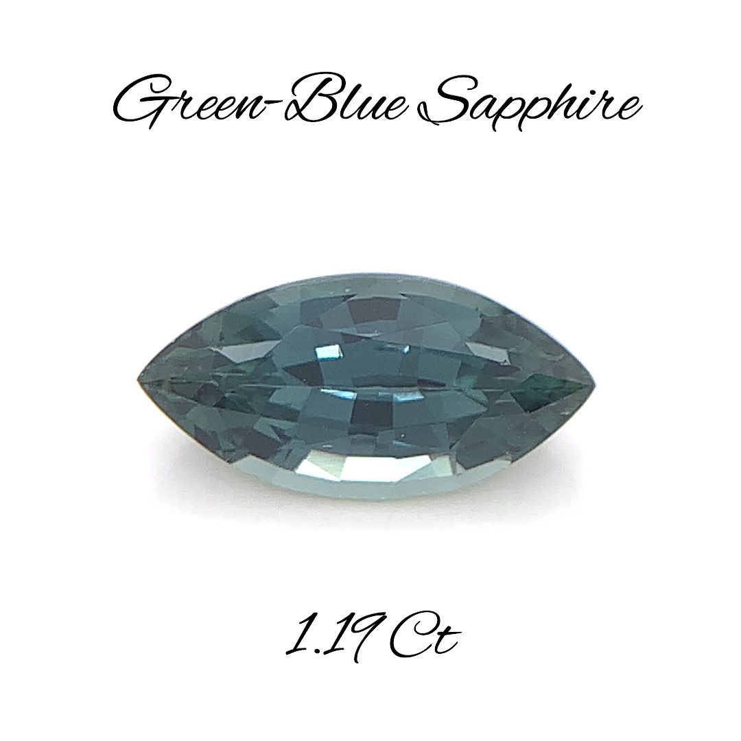 Natural Green Blue Sapphire SP162
