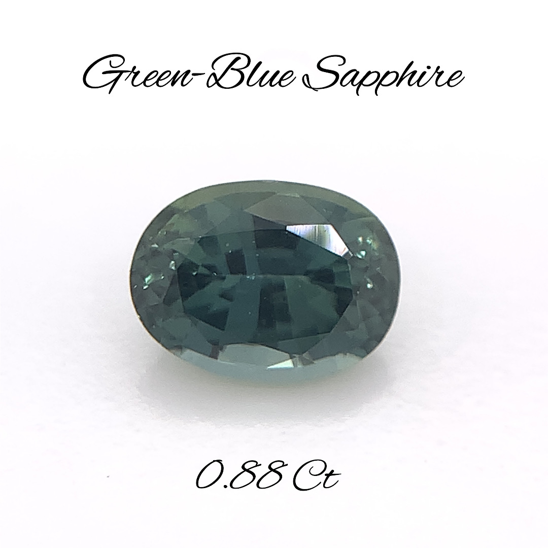 Natural Green Blue Sapphire SP172