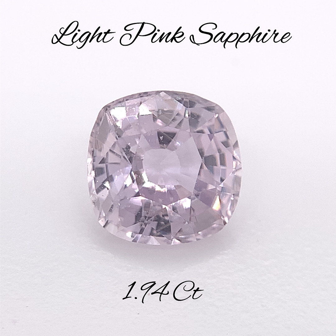 Natural Light Pink Sapphire SP198