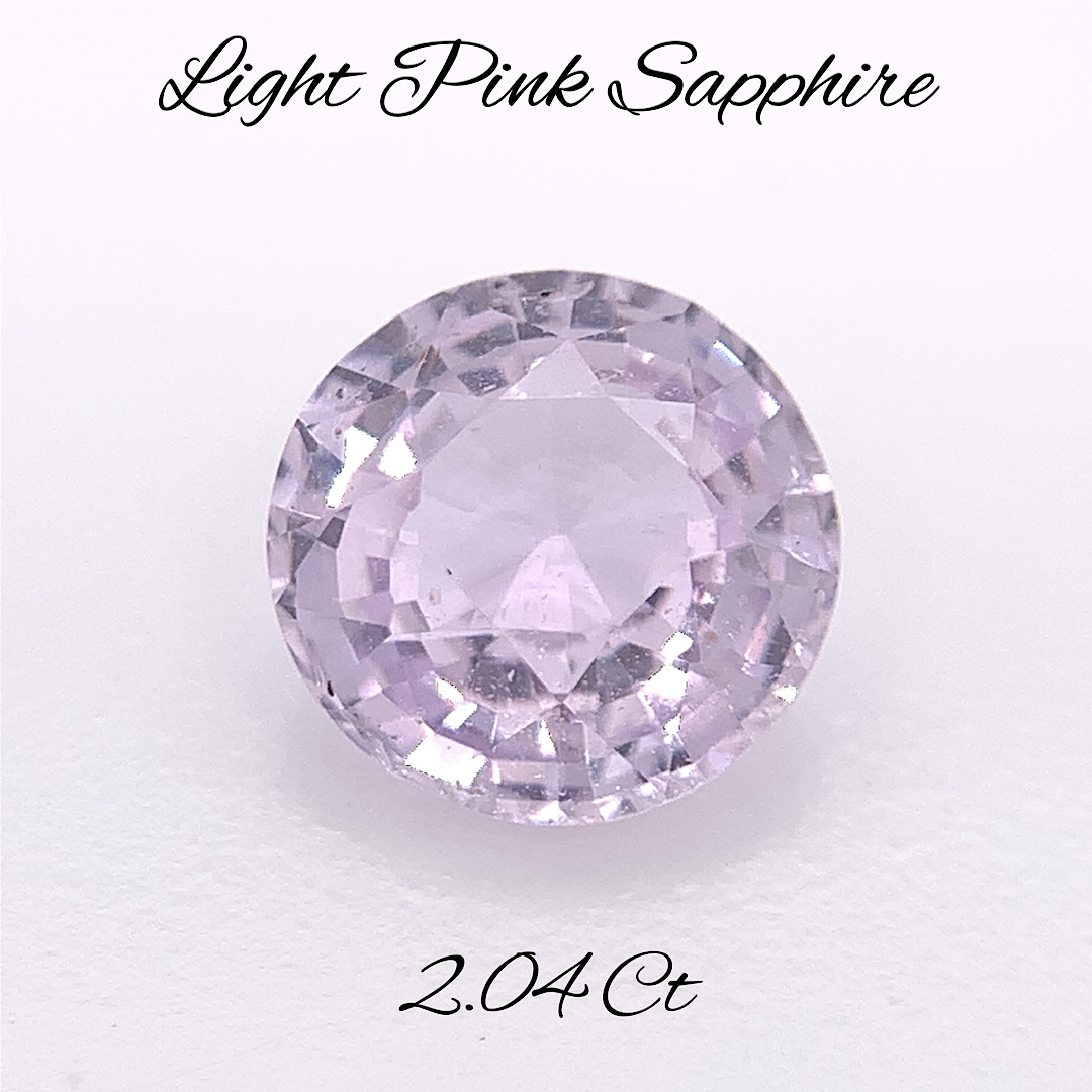 Natural Light Pink Sapphire SP199