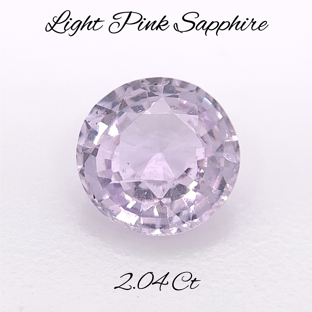 Natural Light Pink Sapphire SP199