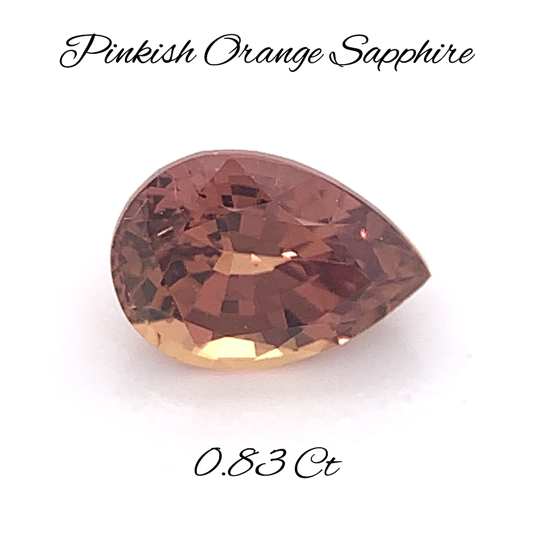 Natural Pinkish-Orange Sapphire SP207