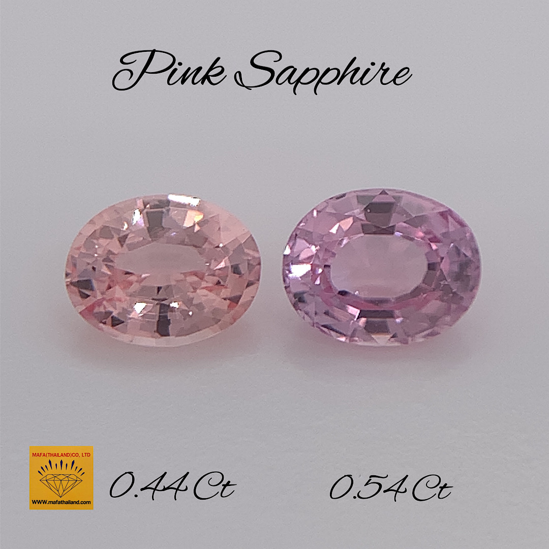 Natural Pink Sapphire Pair SP232