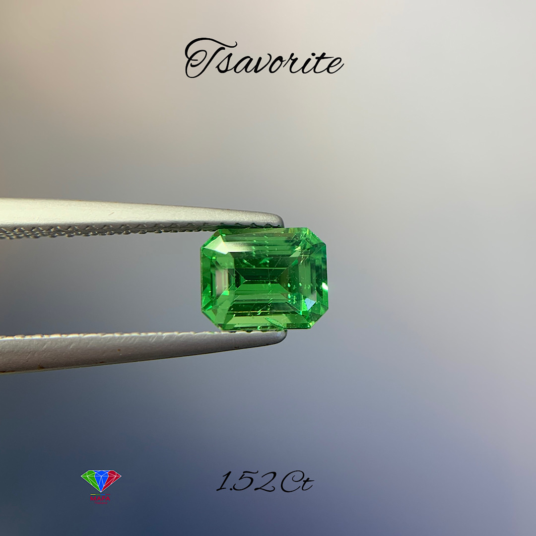 Natural Green Tsavorite Garnet TS016