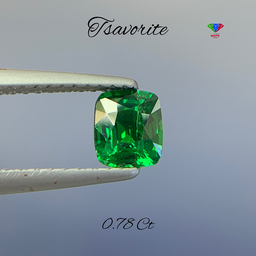 Natural Green Tsavorite Garnet TS031