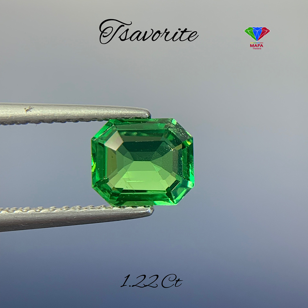 Natural Green Tsavorite Garnet TS032