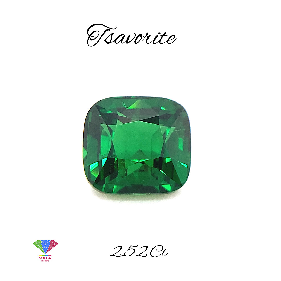 Natural Green Tsavorite Garnet TS033